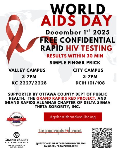 World AIDS Day - FREE HIV Testing